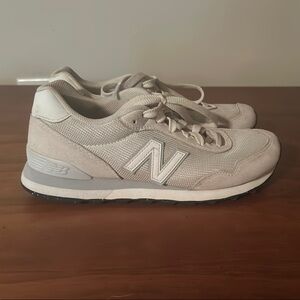 New Balance Beige Sneakers Suede Mesh Lifestyle